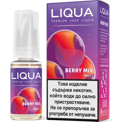 никотинова течност Liqua Elements - Berry Mix 6мг