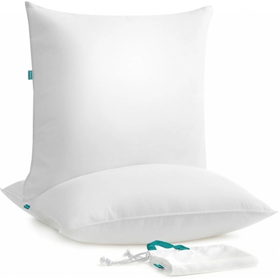 Songmics Vankúš s výplňou 1500 g 2x TBP002W02 80x80