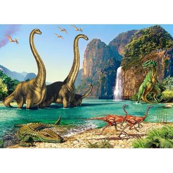 Castorland - Puzzle Dinosaur world - 40 - 99 piese
