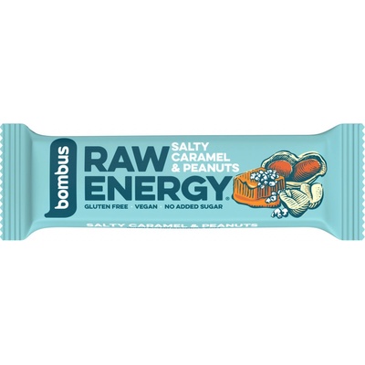 BOMBUS RAW ENERGY Salt Caramel&Peanuts 50 g