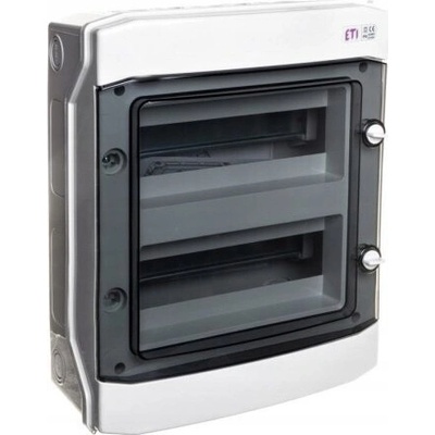 ETI Rozvodnice ECH24PT-s povrchová 2x12 modulů IP65 vodotěsná pro fotovoltaiku (PV)