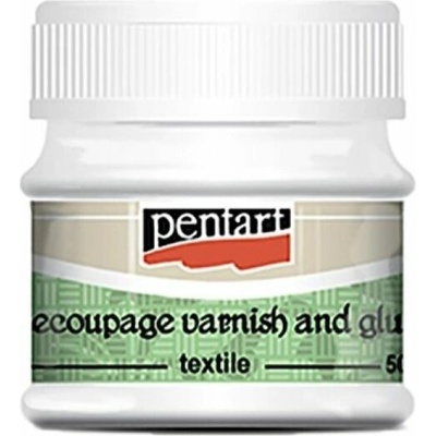 Pentart Decoupage lepidlo s lakom na textil 50 ml