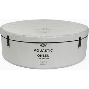 AQUASTIC Надуваем басейн AQUASTIC ONSEN drop stitch 700 л 150 см сив
