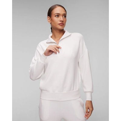 Varley dámská mikina Hawley Half Zip Sweat bílá