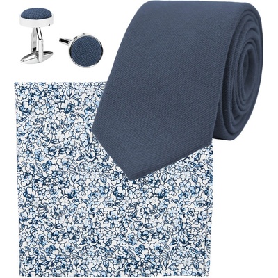 Bubibubi kravatová sada Navy