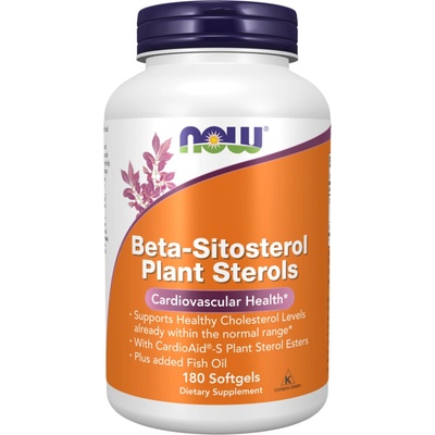 Now Foods Beta-Sitosterol Plant Sterols 180 softgels