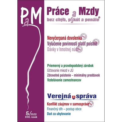 PaM č. 5 / 2023 - Nevyčerpaná dovolenka