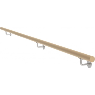 UMAKOV Dřevěné madlo dub a nerezové držáky WD/M-3000 – Hledejceny.cz