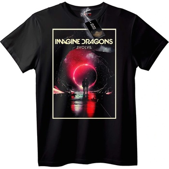 NOONEBRAND Тениска Imagine Dragons Еволюция - L, White