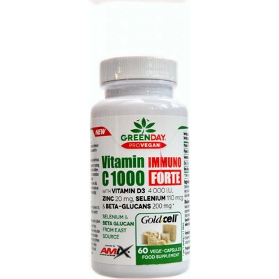 Amix Nutrition ProVegan Vitamin C 1000 Immuno Forte 60 kapsúl