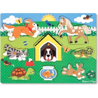 Melissa & Doug 19053 Пъзел домашни животни 8 ч (19053)