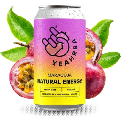 Yeahrba Maracuja Sycená 330 ml