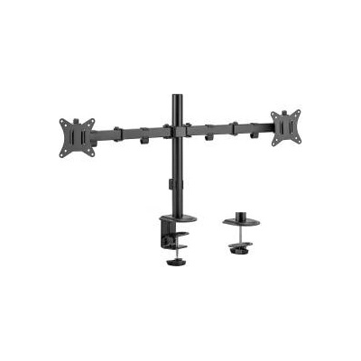 Maclean Desktop holder for 2 Maclean monitors, VESA 75x75 and 100x100, 17-32, 2x 9kg, MC-754N