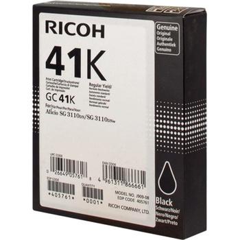 Ricoh GC41K оригинална мастилена гел касета (черен) (ori gc41k 15804)