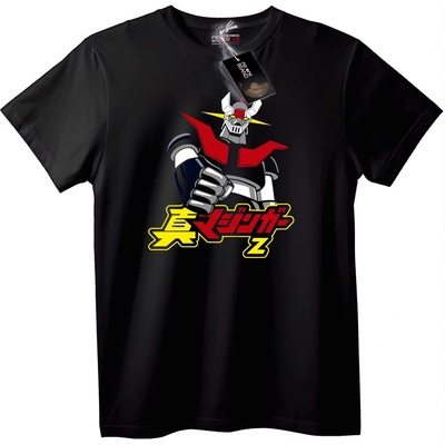 NOONEBRAND Тениска Shin Mazinger Z Аниме - 2XL, White