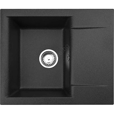 Alveus 1149116 - Кухненска мивка GEM 59x50 см гранит/черен (AV0068)