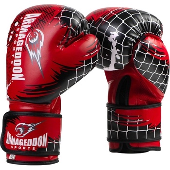 ARMAGEDDON Boxing Gloves - Red 12 oz