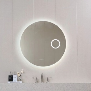 Inter Ceramic Огледало с осветление и антизапотяване Inter Ceramic, кръгло, 90 см (1813)
