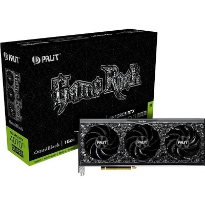 Palit GeForce RTX 4070 Ti SUPER GameRock OmniBlack 16GB GDDR6X NED47TS019T2-1020Q – Zboží Mobilmania