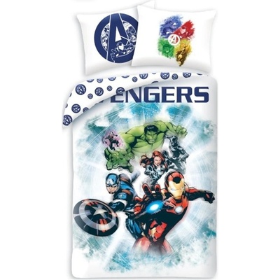 Halantex obojstranné bavlna obliečky Avengers 70x90 140x200