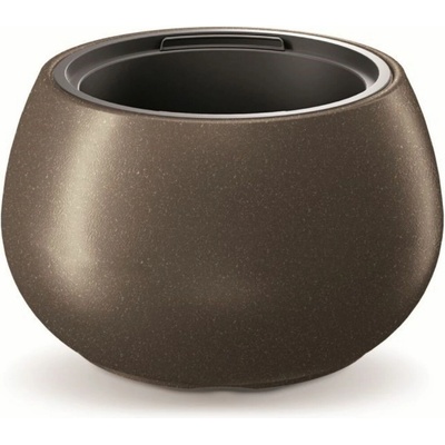 PROSPERPLAST Kvetináč HEOS ECO WOOD kávový 37cm
