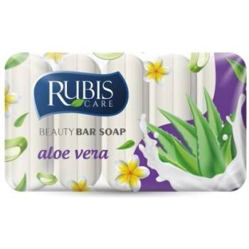 Rubis Care Рубис тоалетен сапун натурални съставки 5бр *65 грама еко алое вера (8692624144 844)
