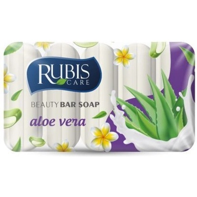 Rubis Care Рубис тоалетен сапун натурални съставки 5бр *65 грама еко алое вера (8692624144 844)