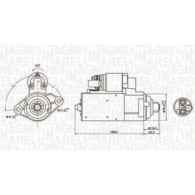 Startér MAGNETI MARELLI 063721286010