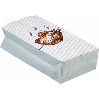 Sáčok na kura termo 13+8x28 cm, nepremastiteľný, 100ks