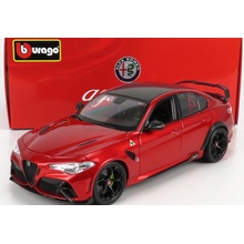 Bburago Plus Alfa Romeo Giulia GTAm Met Red 1:18