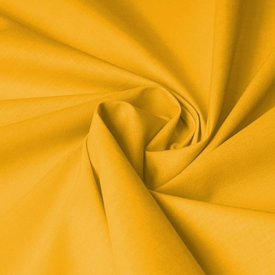 Bavlněná látka/plátno Moni MO-082 Pampeliškově žlutá - šířka 160 cm