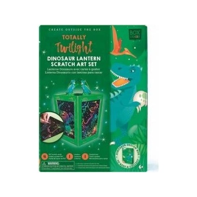Box Candiy Dino Lantern Creative Scratch Card Set