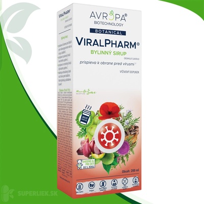 Avropa ViralPharm bylinný sirup 200 ml