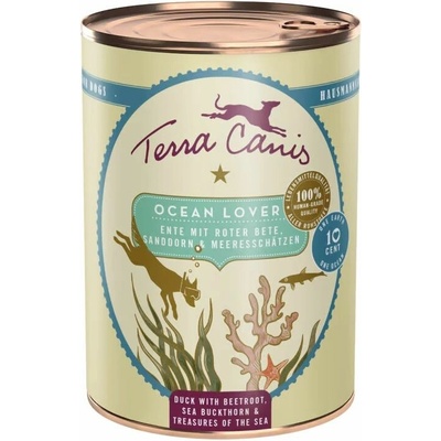 Terra Canis Ocean Lover Duck with beetroot sea buckthorn and treasures of the sea 400 g