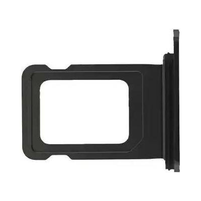 Šuplík na SIM kartu iPhone 15 / 15 Plus – černý (Genuine OEM) IPH2422