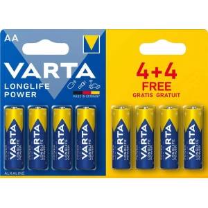 VARTA High Energy, AA батерии, алкални, 8 бр