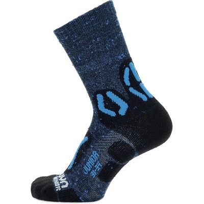 UYN Junior Explorer Outdoor Socks grey multicolor/turquoise