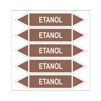 Značení potrubí, etanol PZGL 007940