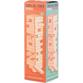 Legami Настолна игра Tumbling Tower Vintage Memories - Семейна (1104199)
