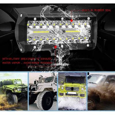 Автомобилен led бар 120w - Мощен Прожектор за кола (1492)