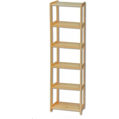 Drewmax RG121 Dřevěný regál 40-80 x 30 x 200 cm