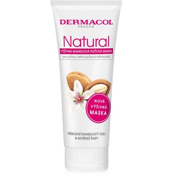 Dermacol Natural подхранваща маска - крем за чувствителна много суха кожа 100ml