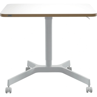 Leitz Ergo výškově nastavitelný pojízdný ergonomický stůl, bílý