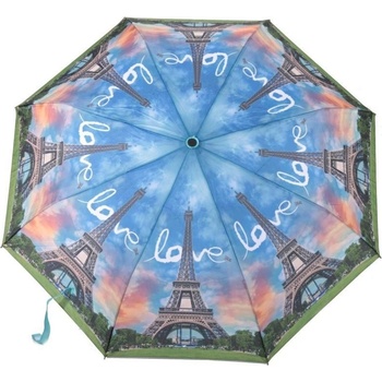 Malý skládací deštník Miles motiv Eiffelova věž