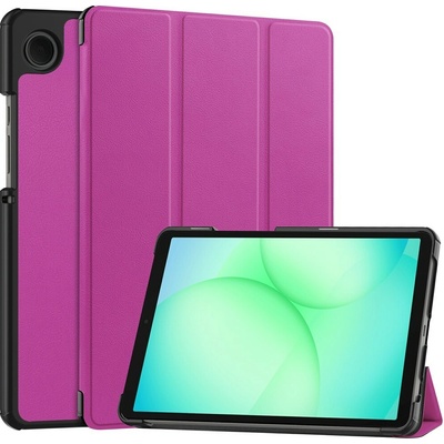 Vsetkonamobil 125496 LEATHER Zaklápací kryt pre Samsung Galaxy Tab A11 fialový