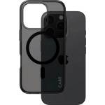 Panzer iPhone 16 Pro PANZERGLASS CARE FLAGSHIP URBAN COMBAT SMOKEY CASE силиконов протектор за телефон, удароустойчив, MagSafe, BLACK 1350 (1350)
