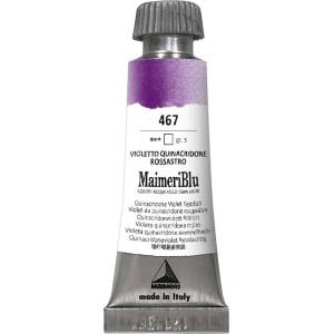 Maimeri Blu Акварелна боя Quinacridone Violet Reddish 467 12 ml 1 бр (M1609467)