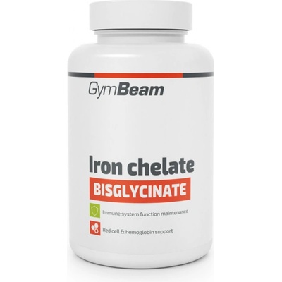 GymBeam Železo chelát 90 kapslí
