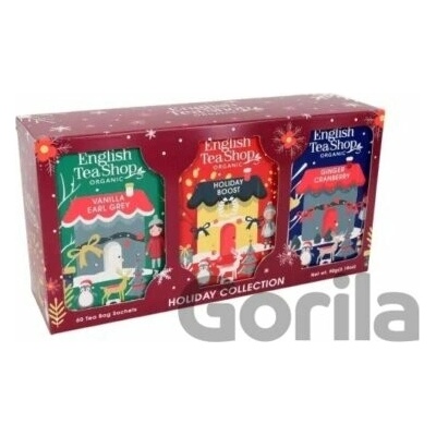 English Tea Shop Holiday Collections Burgundy Assortment 3 x 20 ks