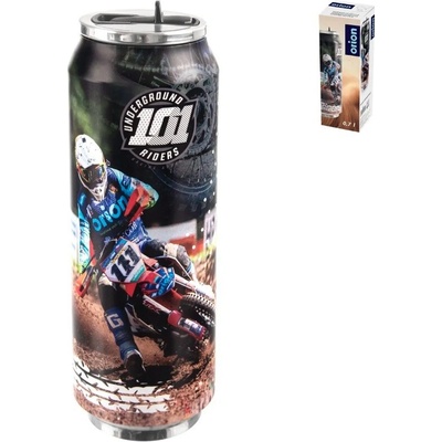Orion Termoska plechovka nehrdz. oceľ 700 ml Motokros